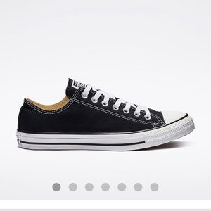 Converse All Star low top black and white sneakers